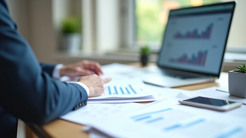 Analytik pracuje na detailní ekonomické analýze a studiu devizových trendů