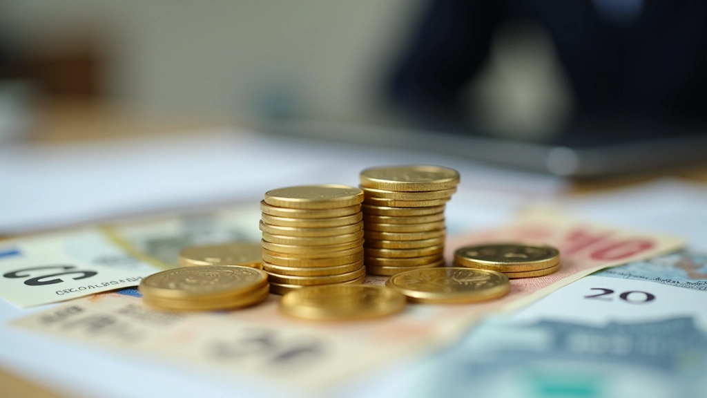 Fyzické zlato a měny symbolizující devizové rezervy centrální banky